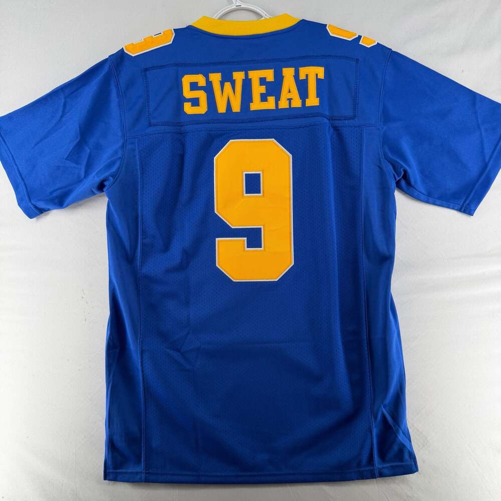 0487 Large Authentic Classics Josh Sweat High School Football Jersey